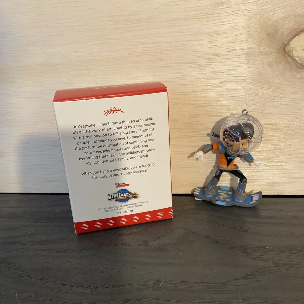 Hallmark Keepsake Ornament 2017 Miles Disney Miles from Tomorrowland Used